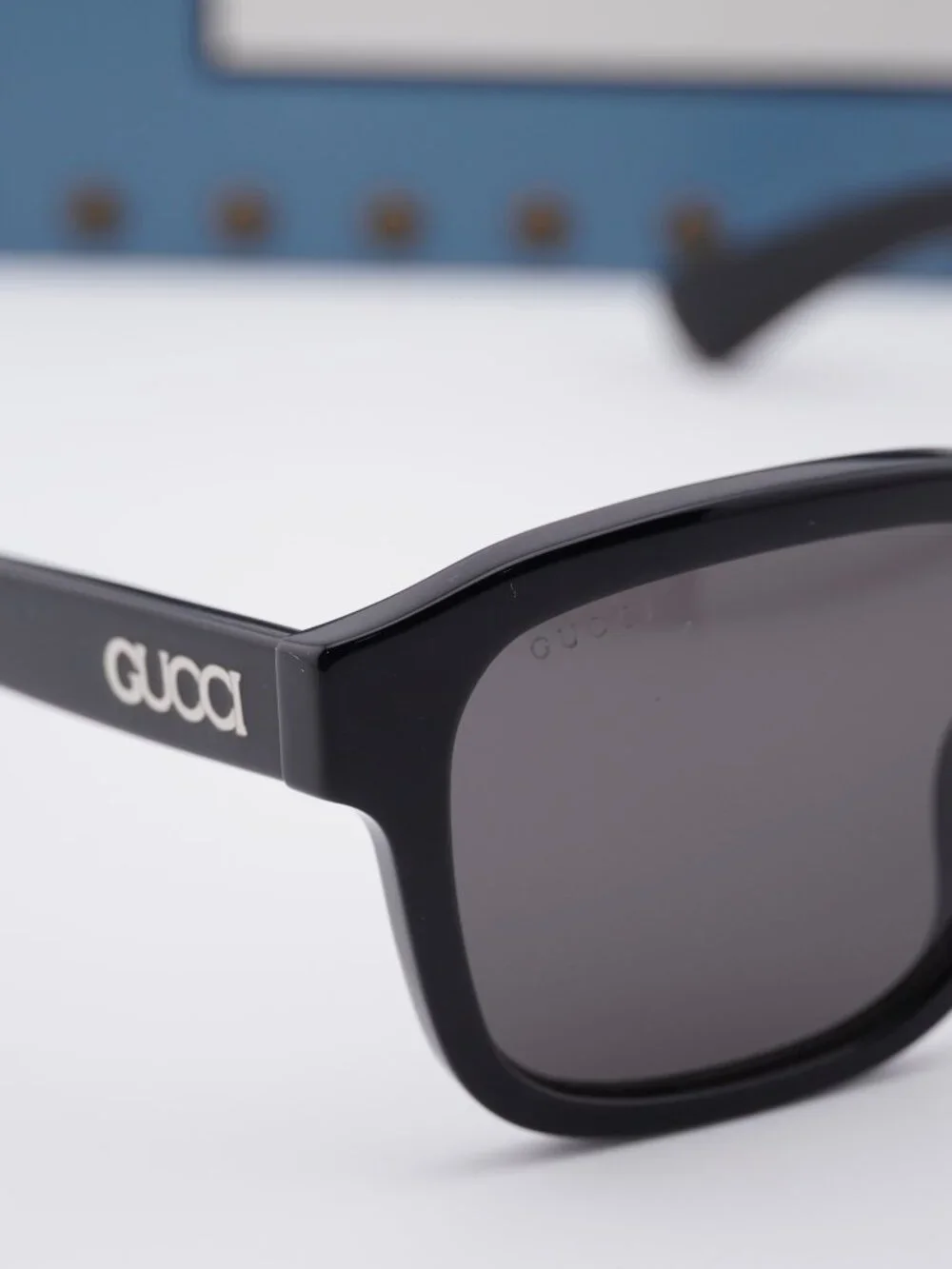Gucci GG1798SA 001 Square Sunglasses - Black/Grey